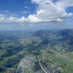 Verortung via Georeferenzierung der Kamera: Aufgenommen in der Nähe von Oberallgäu, 87, Deutschland in 2400 Meter