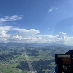 Verortung via Georeferenzierung der Kamera: Aufgenommen in der Nähe von Lindau, 88, Deutschland in 1600 Meter