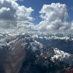 Verortung via Georeferenzierung der Kamera: Aufgenommen in der Nähe von Flachau, Österreich in 2600 Meter