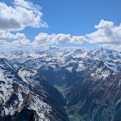 Verortung via Georeferenzierung der Kamera: Aufgenommen in der Nähe von Rauris, 5661, Österreich in 3100 Meter