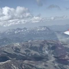 Flugwegposition um 13:01:05: Aufgenommen in der Nähe von Bramberg am Wildkogel, Österreich in 3066 Meter