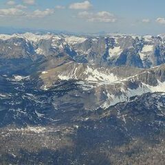 Flugwegposition um 11:00:41: Aufgenommen in der Nähe von Liezen, Österreich in 2498 Meter