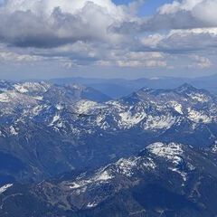 Flugwegposition um 14:20:15: Aufgenommen in der Nähe von Flachau, Österreich in 3179 Meter