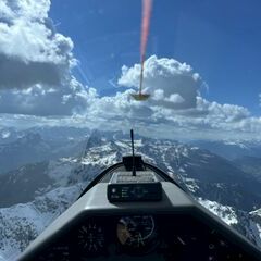 Verortung via Georeferenzierung der Kamera: Aufgenommen in der Nähe von Lesachtal, Österreich in 2900 Meter