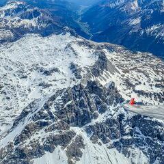 Flugwegposition um 11:51:44: Aufgenommen in der Nähe von Kleinarl, 5603, Österreich in 3154 Meter