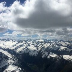Verortung via Georeferenzierung der Kamera: Aufgenommen in der Nähe von Krimml, Österreich in 3000 Meter