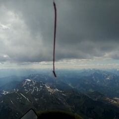 Flugwegposition um 12:42:47: Aufgenommen in der Nähe von Vordernberg, 8794, Österreich in 2720 Meter