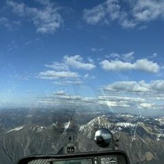 Flugwegposition um 16:00:45: Aufgenommen in der Nähe von Sölk, 8961, Österreich in 2827 Meter