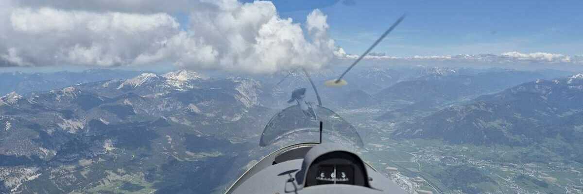 Flugwegposition um 12:16:04: Aufgenommen in der Nähe von Bad Mitterndorf, Österreich in 3012 Meter