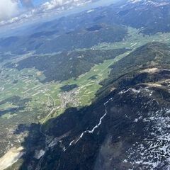 Verortung via Georeferenzierung der Kamera: Aufgenommen in der Nähe von Mauterndorf, 5570 Mauterndorf, Österreich in 3400 Meter