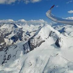 Flugwegposition um 14:02:32: Aufgenommen in der Nähe von Kaprun, 5710 Kaprun, Österreich in 3036 Meter