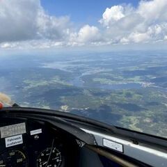 Flugwegposition um 11:45:47: Aufgenommen in der Nähe von Vorderweißenbach, Österreich in 2271 Meter