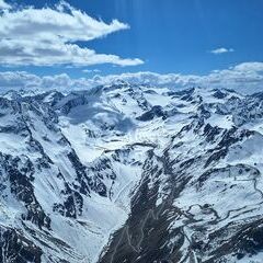 Verortung via Georeferenzierung der Kamera: Aufgenommen in der Nähe von Sölden, Österreich in 3400 Meter