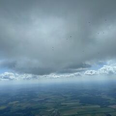 Flugwegposition um 10:32:00: Aufgenommen in der Nähe von Okres Svitavy, Tschechien in 1720 Meter