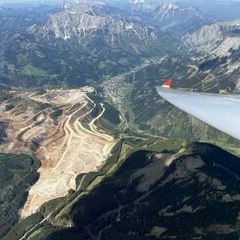 Verortung via Georeferenzierung der Kamera: Aufgenommen in der Nähe von Eisenerz, Österreich in 2600 Meter