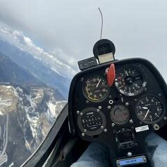 Verortung via Georeferenzierung der Kamera: Aufgenommen in der Nähe von Pölstal, Österreich in 3200 Meter