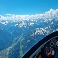 Verortung via Georeferenzierung der Kamera: Aufgenommen in der Nähe von St. Johann im Pongau, Österreich in 2700 Meter