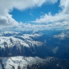 Verortung via Georeferenzierung der Kamera: Aufgenommen in der Nähe von Schmirn, 6154, Österreich in 3800 Meter