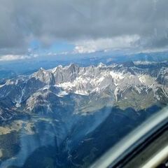 Verortung via Georeferenzierung der Kamera: Aufgenommen in der Nähe von Radstadt, Österreich in 3600 Meter