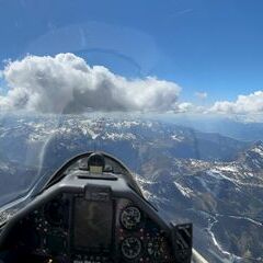Flugwegposition um 12:26:46: Aufgenommen in der Nähe von Irdning-Donnersbachtal, Österreich in 3272 Meter