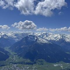 Verortung via Georeferenzierung der Kamera: Aufgenommen in der Nähe von Mittersill, Österreich in 2500 Meter
