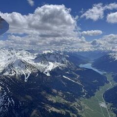Verortung via Georeferenzierung der Kamera: Aufgenommen in der Nähe von Nauders, Österreich in 3300 Meter