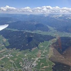 Flugwegposition um 11:10:12: Aufgenommen in der Nähe von Mauterndorf, 5570 Mauterndorf, Österreich in 3136 Meter