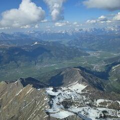 Verortung via Georeferenzierung der Kamera: Aufgenommen in der Nähe von Niedernsill, 5722, Österreich in 3500 Meter