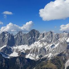 Flugwegposition um 14:25:03: Aufgenommen in der Nähe von Ramsau am Dachstein, 8972, Österreich in 2651 Meter