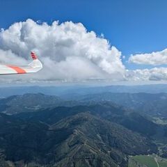 Flugwegposition um 12:52:43: Aufgenommen in der Nähe von Tragöß-Sankt Katharein, Österreich in 2252 Meter