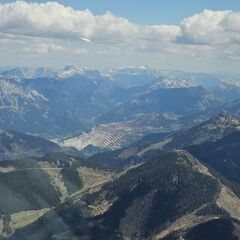 Flugwegposition um 10:21:50: Aufgenommen in der Nähe von Kalwang, 8775, Österreich in 2325 Meter