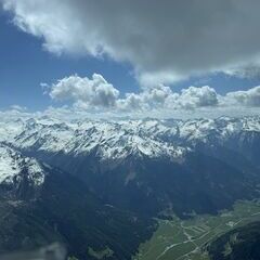 Verortung via Georeferenzierung der Kamera: Aufgenommen in der Nähe von Mittersill, Österreich in 2700 Meter