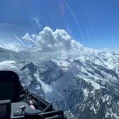 Verortung via Georeferenzierung der Kamera: Aufgenommen in der Nähe von Trins, Österreich in 3400 Meter