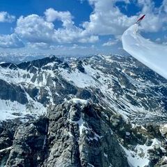 Verortung via Georeferenzierung der Kamera: Aufgenommen in der Nähe von Tux, Österreich in 2900 Meter
