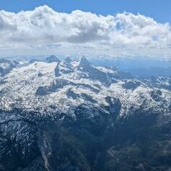 Verortung via Georeferenzierung der Kamera: Aufgenommen in der Nähe von Hallstatt, Österreich in 3200 Meter