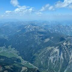 Verortung via Georeferenzierung der Kamera: Aufgenommen in der Nähe von Hallstatt, Österreich in 3200 Meter