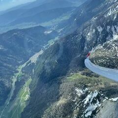 Flugwegposition um 08:05:10: Aufgenommen in der Nähe von Tweng, Österreich in 2639 Meter