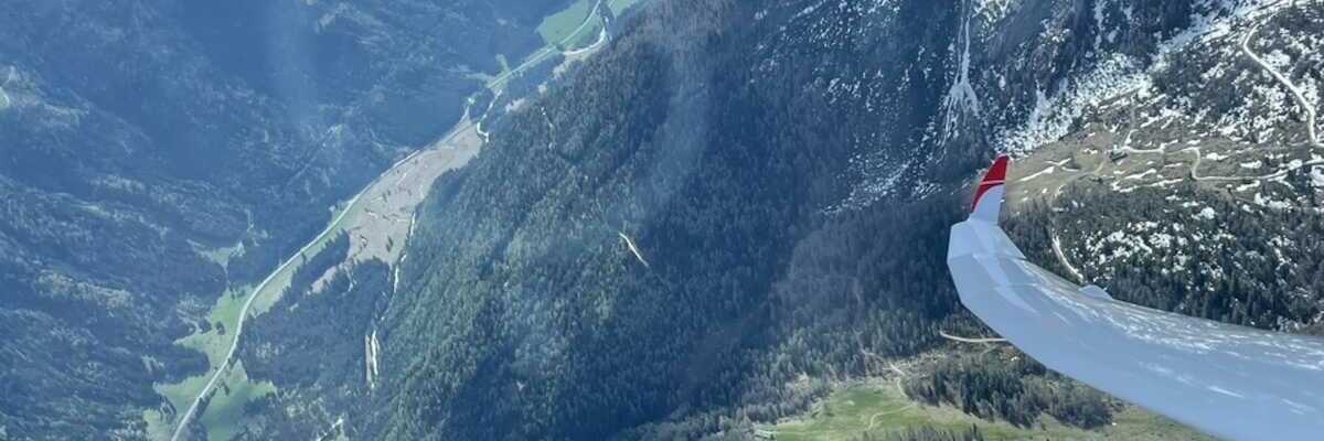 Flugwegposition um 08:05:10: Aufgenommen in der Nähe von Tweng, Österreich in 2639 Meter