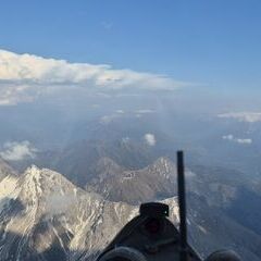 Flugwegposition um 15:41:08: Aufgenommen in der Nähe von Lesachtal, Österreich in 3198 Meter