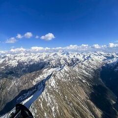 Flugwegposition um 15:20:09: Aufgenommen in der Nähe von Mittersill, Österreich in 3251 Meter