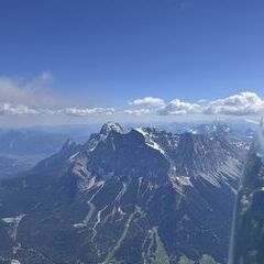 Verortung via Georeferenzierung der Kamera: Aufgenommen in der Nähe von Lermoos, Österreich in 3200 Meter