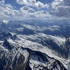 Verortung via Georeferenzierung der Kamera: Aufgenommen in der Nähe von Muhr, 5583, Österreich in 3300 Meter