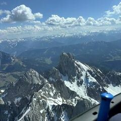 Verortung via Georeferenzierung der Kamera: Aufgenommen in der Nähe von Gosau, Österreich in 2700 Meter