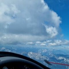 Verortung via Georeferenzierung der Kamera: Aufgenommen in der Nähe von Thörl, Österreich in 2700 Meter