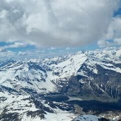 Flugwegposition um 11:32:33: Aufgenommen in der Nähe von Bad Gastein, Österreich in 3208 Meter