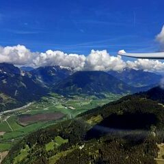 Flugwegposition um 09:58:38: Aufgenommen in der Nähe von Selzthal, Österreich in 1667 Meter