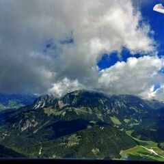 Flugwegposition um 09:48:50: Aufgenommen in der Nähe von Rottenmann, Österreich in 1670 Meter