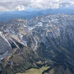 Flugwegposition um 14:01:17: Aufgenommen in der Nähe von Mariazell, Österreich in 2807 Meter