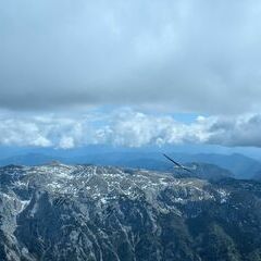 Flugwegposition um 13:08:46: Aufgenommen in der Nähe von Mariazell, Österreich in 2670 Meter