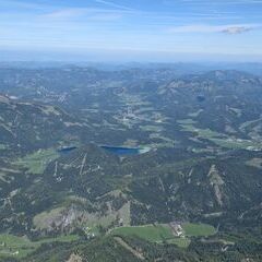 Flugwegposition um 11:08:56: Aufgenommen in der Nähe von Mariazell, Österreich in 2335 Meter